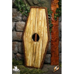 Germanic Shield - 40IN x 21IN - LARP Shield