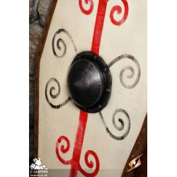 Germanic Shield - 40IN x 21IN - LARP Shield