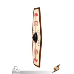 Germanic Shield - 40IN x 21IN - LARP Shield