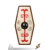 Germanic Shield - 40IN x 21IN - LARP Shield