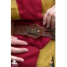 Beruto Belt - Brown & Red - LARP Costume