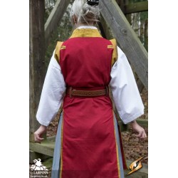 Beruto Belt - Brown & Red - LARP Costume