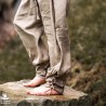 Wodan Linen Viking Breeches - Stone Gray - LARP Trousers