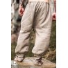 Wodan Linen Viking Breeches - Stone Gray - LARP Trousers