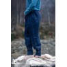 Wodan Linen Viking Breeches - Dark Blue - LARP Trousers