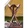 Tripod Stool - LARP Camp Gear - Medieval Stool