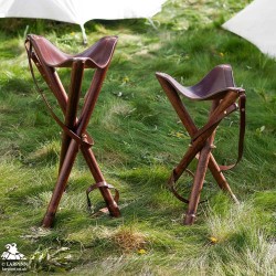 Tripod Stool - LARP Camp Gear - Medieval Stool