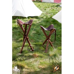 Tripod Stool - LARP Camp Gear - Medieval Stool