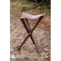Tripod Stool - LARP Camp Gear - Medieval Stool