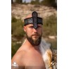 Headband of Strength - Dark Brown & Black - LARP Costume