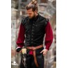 Pierre Doublet Vest - Black - LARP Costume