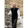 Pierre Doublet Vest - Black - LARP Costume