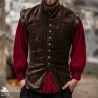 Pierre Doublet Vest - Brown - LARP Costumes