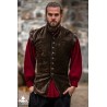 Pierre Doublet Vest - Brown - LARP Costumes