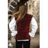 Pierre Doublet Vest - Red - LARP Costume