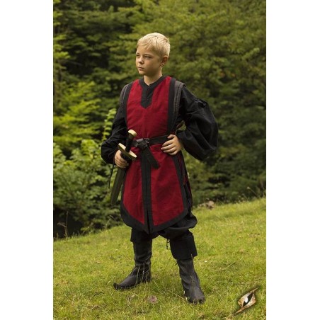 Children's War Tabard - Dark Red