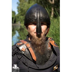 Neck Plate Gorget - Dark Warrior Armour