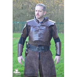 Ajax Leather Body Armour - Brown