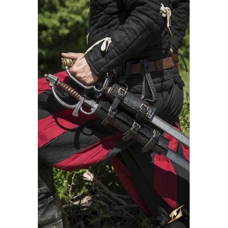 Double Holder/Scabbard - Black