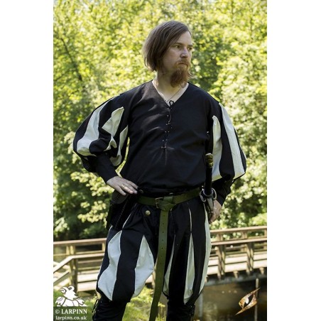 Landsknecht Shirt - Black/White