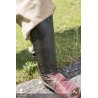 Dark Warrior Leg Protection Greaves - Epic Dark Metal