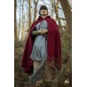 Woollen Cape - Dark Red