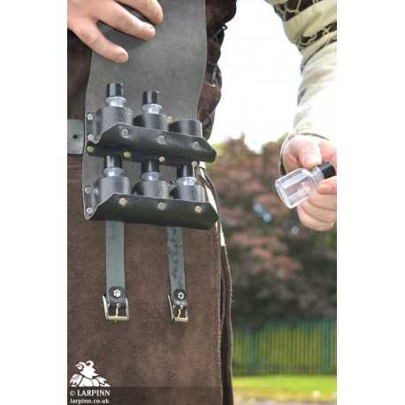 Borr Healers Sextuple Potion Pouch - Black