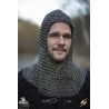 Alaric Chainmail Coif - Natural Finish