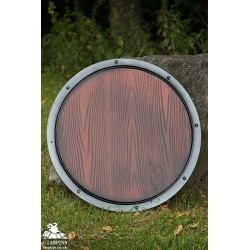 RFB Wood Effect Round Shield - 20IN - LARP