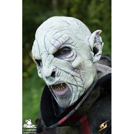 Beastial Orc Mask - White