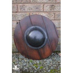 Wooden Buckler - Shield - 16IN - LARP