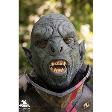 Carnal Orc Mask - Dark Green
