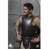 Dark Warrior Metal Breast Plate Armour - Epic Dark Metal