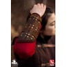 Fighter Leather Bracers - S - Brown