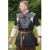 Ajax Leather Body Armour & Tasset Set - Black