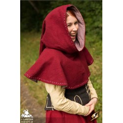 Medieval Hood - Red