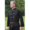 Robert Leather Vest Armour - Black