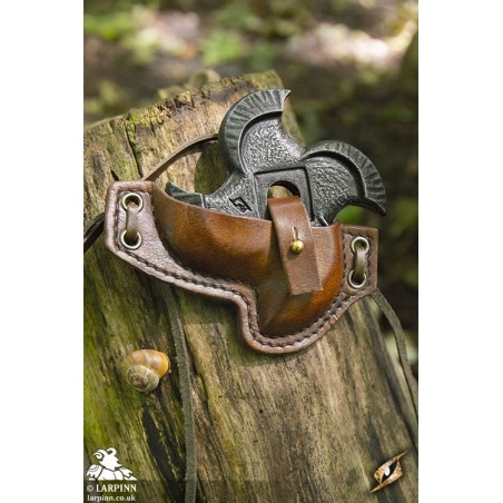 Tornado Shuriken Holder - Brown