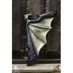 Wing Shield - Blue/White - 34IN x 22IN - LARP