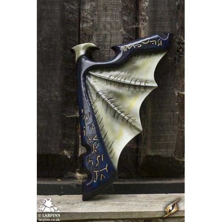 Wing Shield - Blue/White - 34IN x 22IN - LARP
