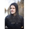 Alaric Chainmail Coif - Epic Black