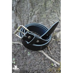 Earl Plain Belt - Black - 46IN