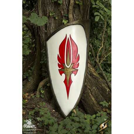 Elf Shield - Red - 47IN x 22IN - LARP