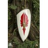 Elf Shield - Red - 47IN x 22IN - LARP