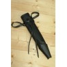 Dagger Scabbard - Straight Full - Black
