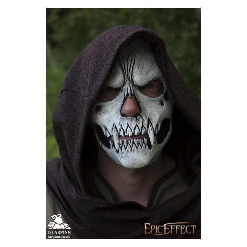 Skull Trophy Mask - White