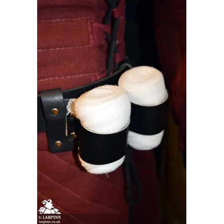 Earl Double Bandage Belt Loop - Black