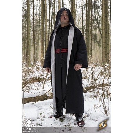 Magicians Robe - Black & Silver