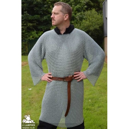 Artoris Chainmail Shirt - Full Sleeve - Plain Steel