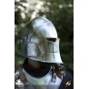 Visored Barbuta Helmet
